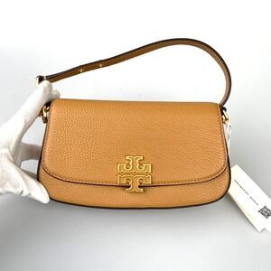 NWT Tory Burch Britten Convertible Crossbody Tiramisu